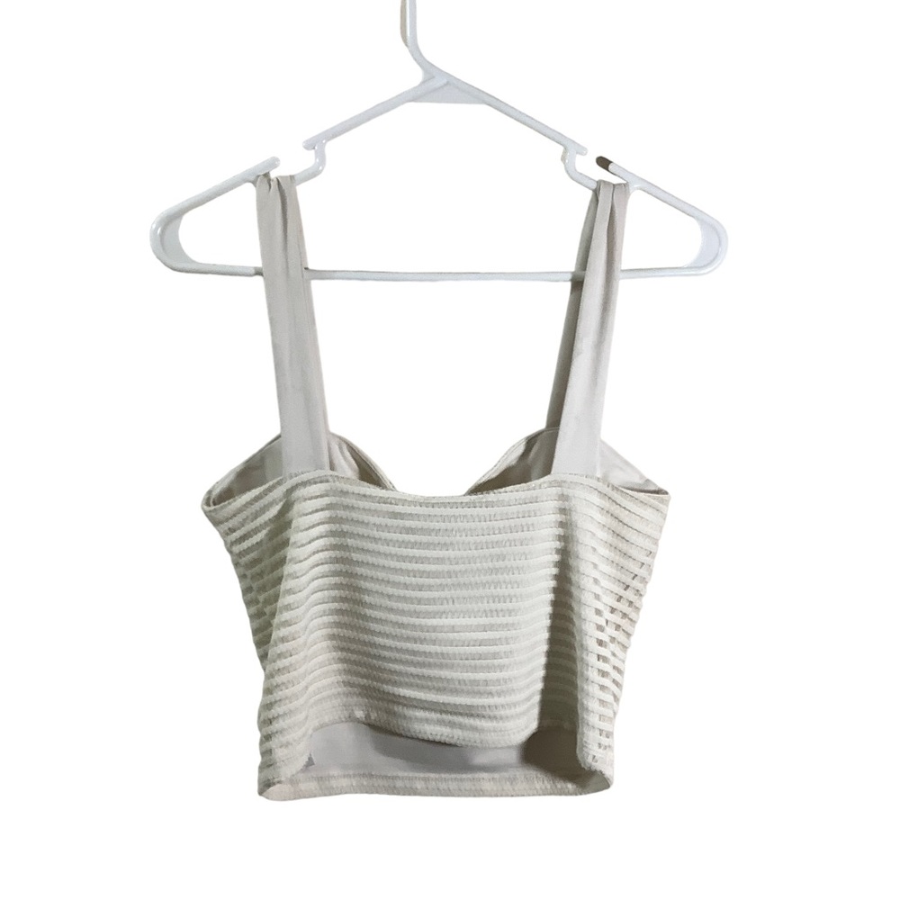 Good American Ivory Crop Top - Picture 3 of 5